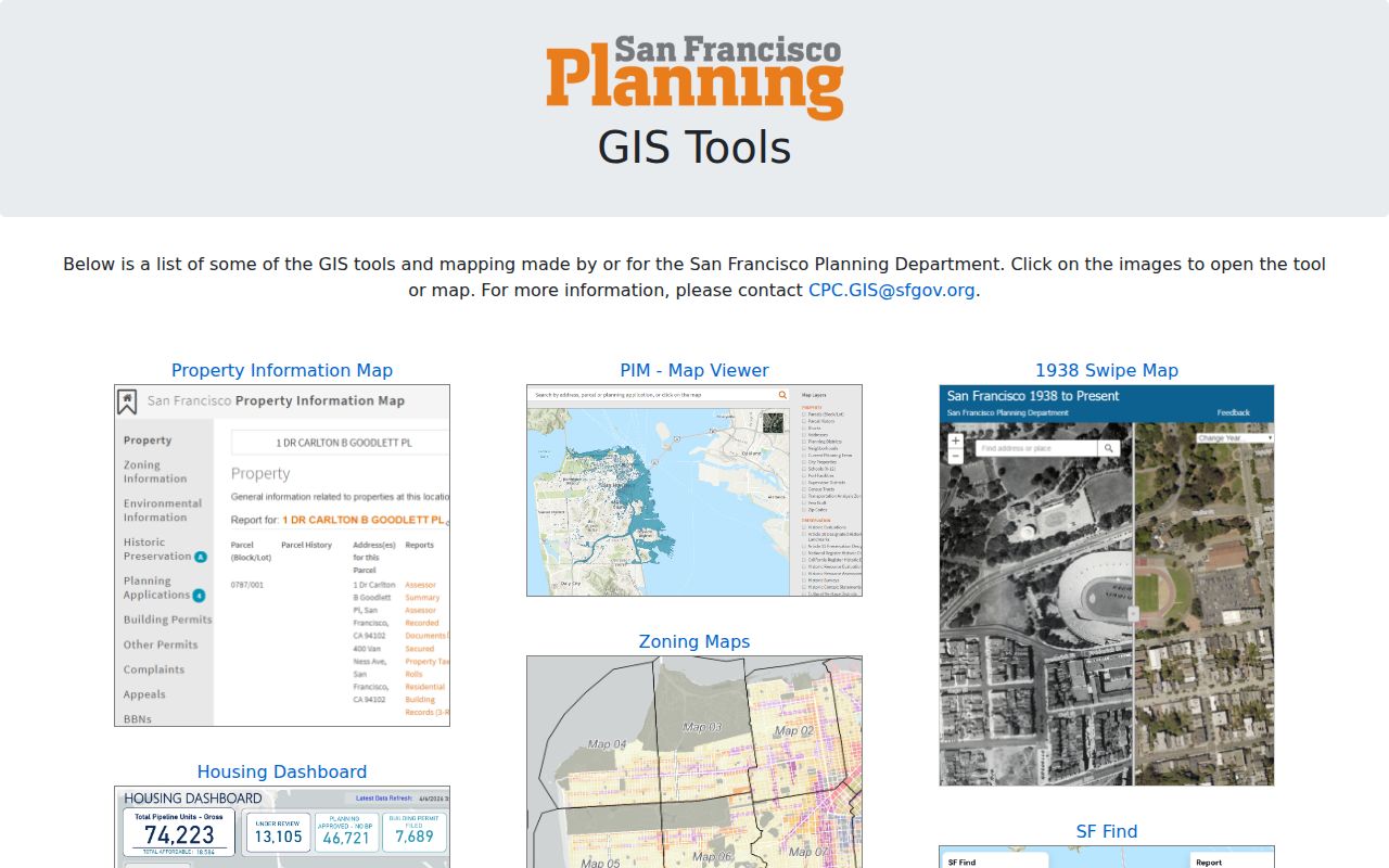 San Francisco Planning GIS ZIP and neighborhood layer for a ZIP code directory